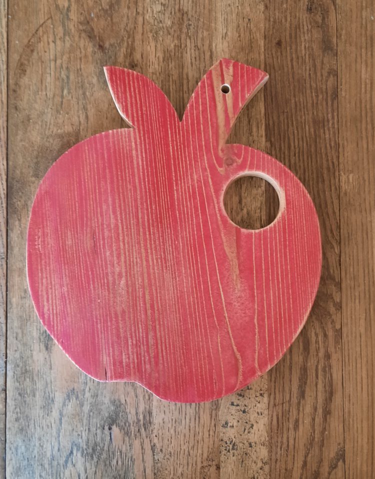 Borrelplank appel / Cheeseboard appel